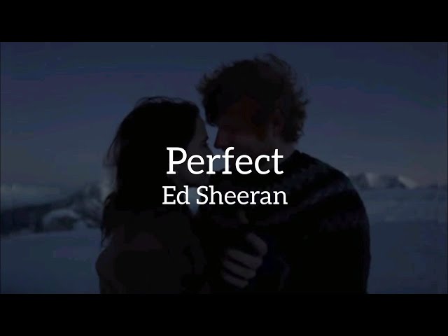 Ed Sheeran - Perfect (Remastered Version) - YouTube
