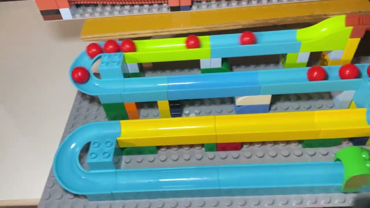 Marble Run Race ASMR ✨ 3D printed track + Snake-shaped wooden track + square track