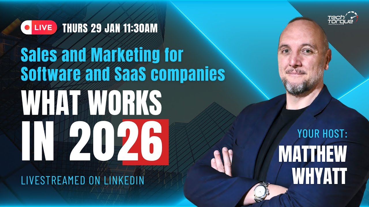 Sales and Marketing for Software and SaaS Companies  - What Works in 2026 📱