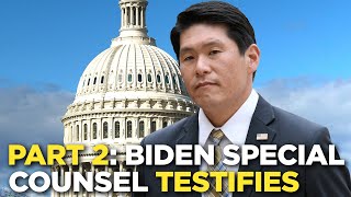 Part 2: Special counsel Robert Hur testifies before House on Biden docs report