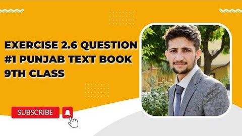 Exercise 2.6 Q1 9th Class Maths solutions PTB | Chapter 2 Complex numbers | Ali Zubair
