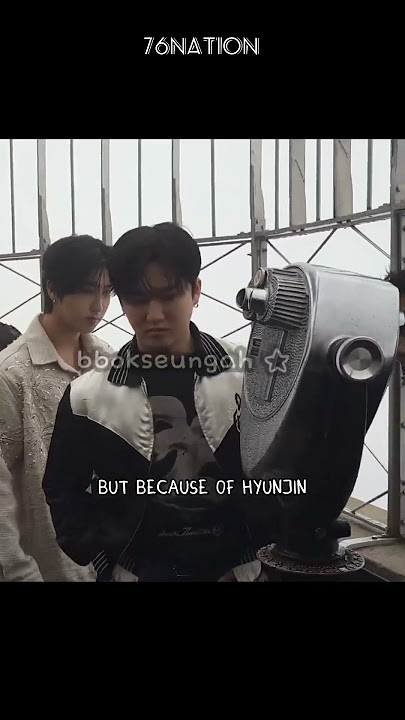 STRAY KIDS HYUNJIN WANTS TO SEE EYE TO EYE… LITERALLY #kpop #skz #straykids #hyunjin #felix #han