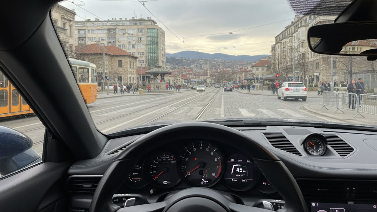 Sarajevo drive tour in 4K - 2025