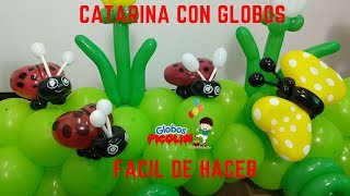 Como hacer una catarina con globos lagybug #210