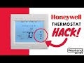 Comment contourner le limiteur de temprature honeywell pour votre thermostat hack du thermostatdpassement du thermostat