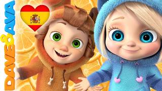 😍 Canciones Infantiles | Música Infantil | Dave and Ava en Español 😍