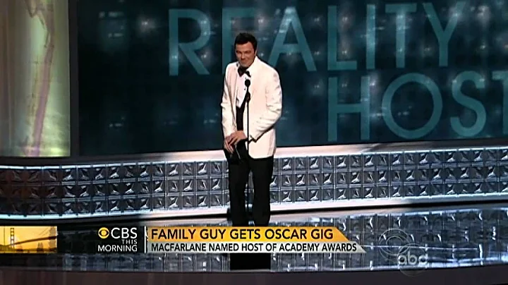 Seth McFarlane named Oscars host