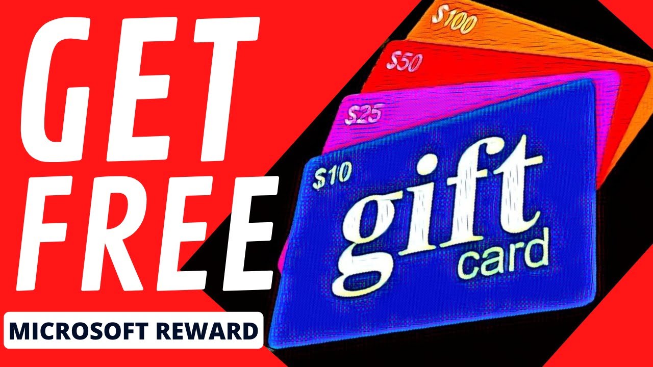 Earn Unlimited Free Gift Card with Microsoft Reward YouTube