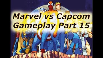 Marvel vs capcom Gameplay PS1 - Gambit modo arcade