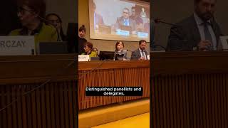 Nikki Lilly Patron of Face Equality International - Side Panel Speech UN HRC
