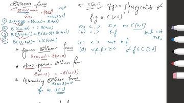 Bilinear Form |Example | (part-2)