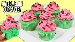 How to Make Cute & Delicious Watermelon Cupcakes | Fun & Easy DIY Treats to Try at Home!