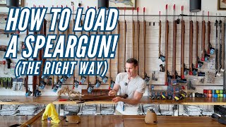 How to load a speargun the right way! | Lost Winds Dive Shop