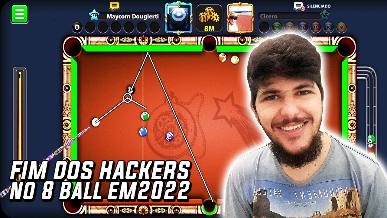 ESSE É O MAIOR HACKER DO 8 BALL POOL 2021 