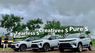 2023 TATA Nexon - Pure S vs Creative+ S vs Fearless S