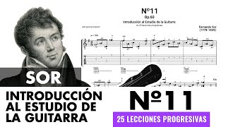 Fernando Sor - Op.60, Nº11 | Introducción al Estudio de la Guitarra