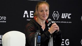 Valentina Shevchenko: Taila Santos 'Trying To Hypnotize Herself' To WIn | UFC 275 | MMA Fighting