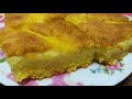 BOLO DE FUBÁ CREMOSO - Receita simples