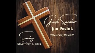 Download lagu 'Where is my Miracle?' - Jon Pasuik