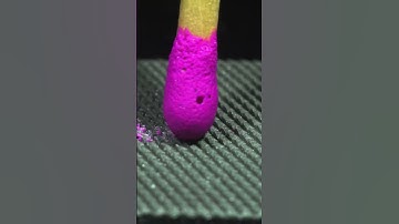 Match and File Close-Up #satisfying #asmr #macro #slowmotion #closeup