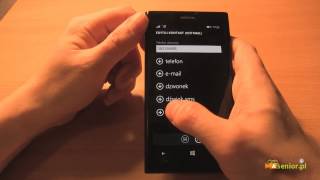 Dodawanie adresu do kontaktu - Windows Phone 8.1 (ksenior.pl) screenshot 5