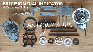 PRECISION DIAL INDICATOR 3D PRINTING DIY (Part 2 Assembly & Tips)