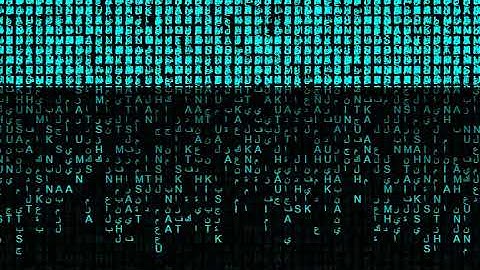 matrix rain programming in javascript