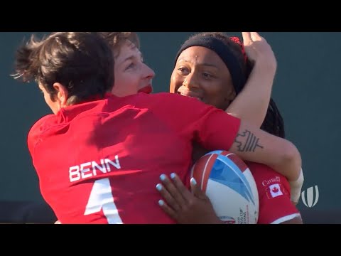 Best tries from the women's Rugby World Cup Sevens