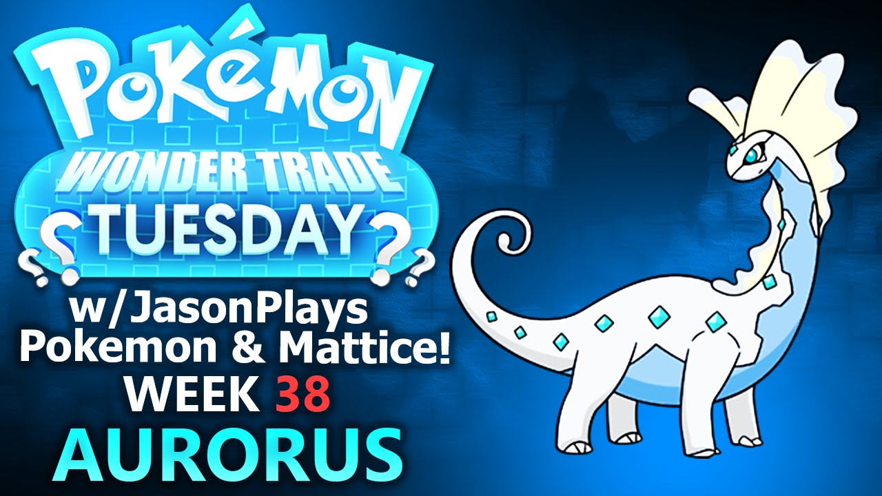 Wonder Trade Tuesday 38 SHINY AURORUS! (Pokemon Omega