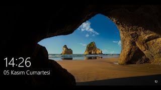 windows 10 kilit ekranını kaldırma
