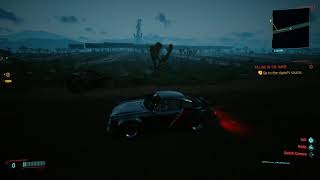 Cyberpunk 2077 - Car Glitch