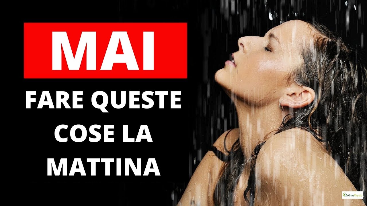 5 abitudini MATTUTINE che ROVINANO la tua GIORNATA