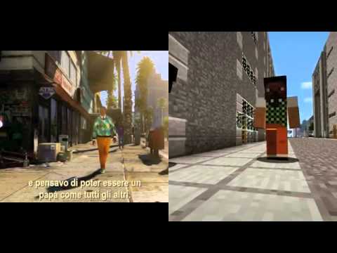 Gta 5 vs minecraft - YouTube