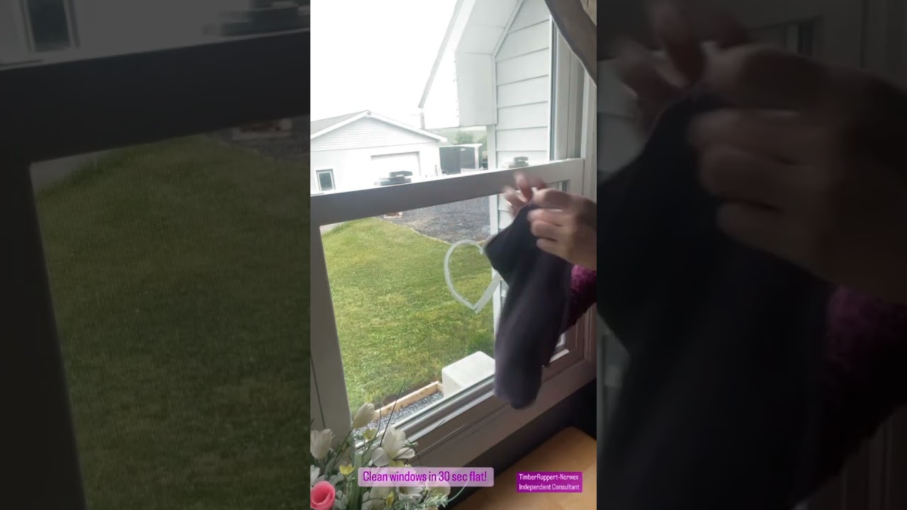 Got dirty windows? Norwex EnviroCloth & Window Cloth In Action!