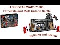 LEGO Star Wars 75386 Paz Vizsla and Moff Gideon Battle speed build and review