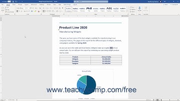Word 2019 and 365 Tutorial Keyboard Shortcuts Microsoft Training
