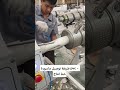 طريقة توصيل ماسورة pvc, خط إنتاج مواسير، طريقة الربط #plastic #machine #pvc #بلاستيك