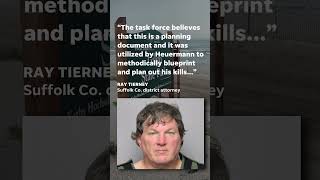 'Blueprint' for murders found in Gilgo Beach suspect's home, according to authorities #Shorts