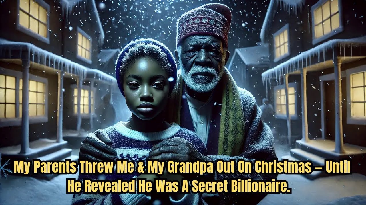 My Parents Threw Me & My Grandpa Out On Christmas — Until He Revealed He Was A Secret Billionaire