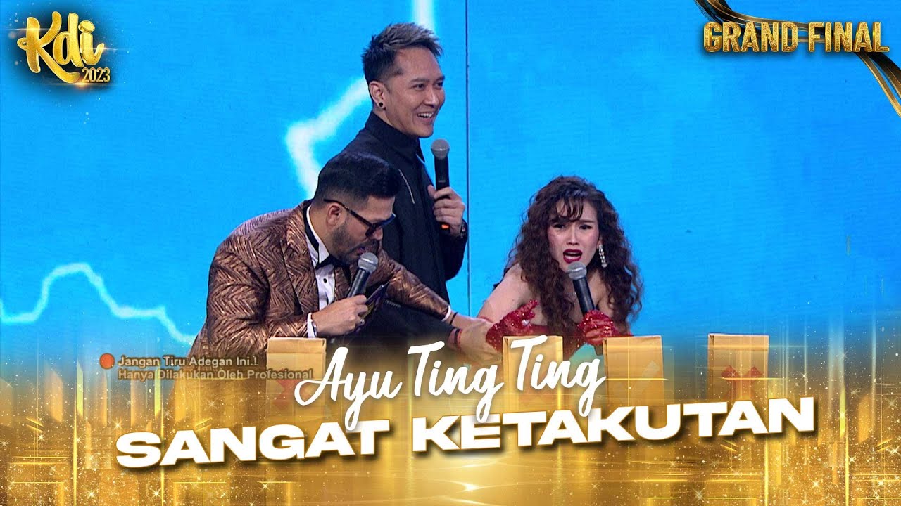 KETAKUTAN! Ayu Ting Ting Dibikin Demian Sampai Merengek | GRAND FINAL KDI 2023