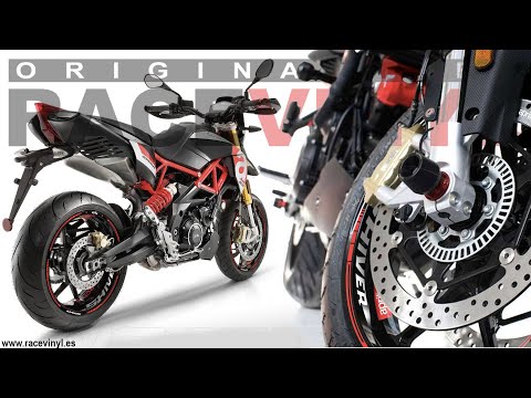 Aprilia Shiver Accesories & Vinyls rim sticker decals KIT PRO