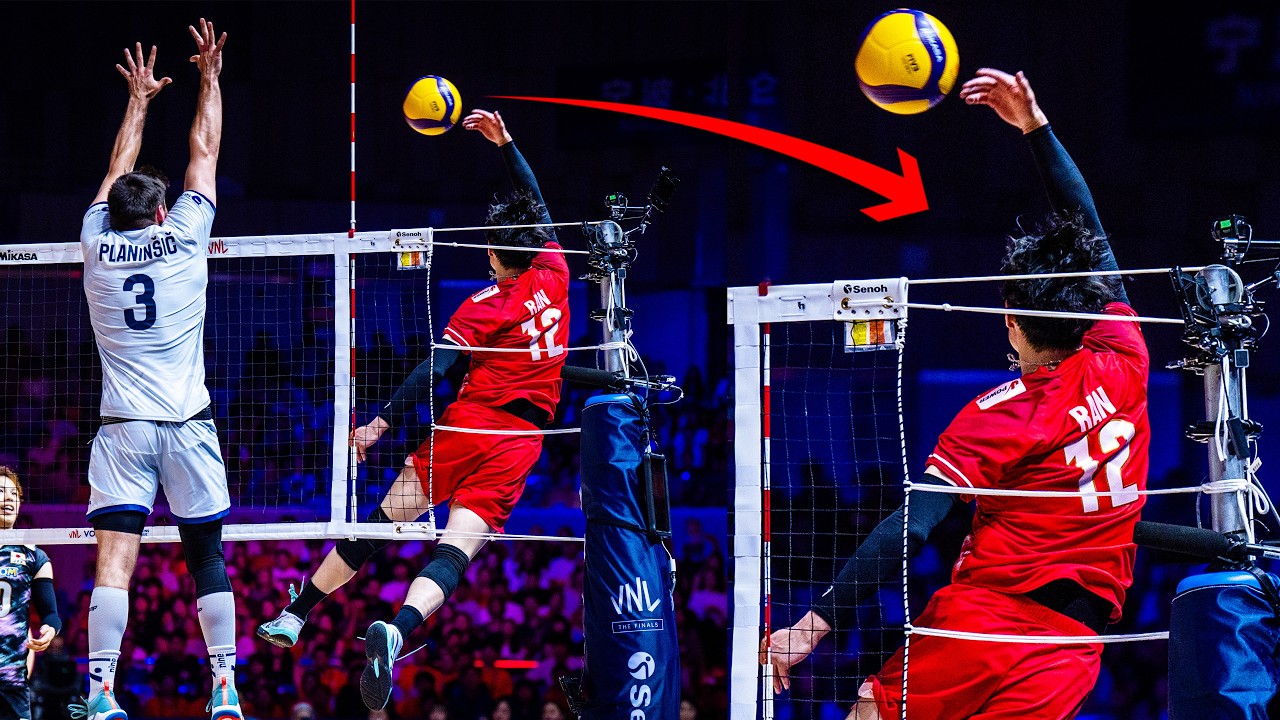 Craziest Volleyball Actions by Ran Takahashi | VNL 2026