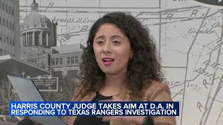 Judge Lina Hidalgo responds to bid-rigging scandal following new evidence tampering search warrants