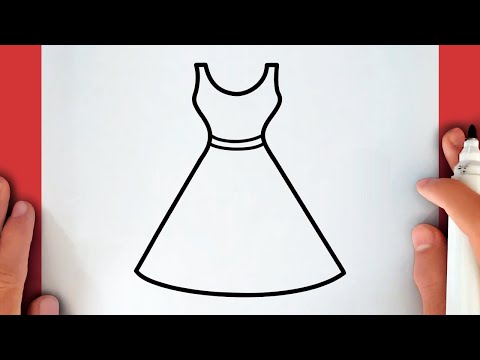 HOW TO DRAW A DRESS