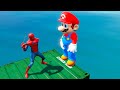GTA 5 Water Ragdolls - SPIDERMAN VS MARIO (Superhero Battle, Funny Moments, Euphoria Physics)