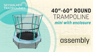 Skywalker Trampolines Mini Trampoline Assembly Video