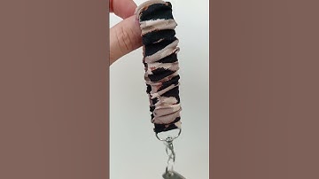 Scrunchie Keychain / Link to shop in my Bio #shortvideo #youtubeshorts #fyp #keychain #shorts