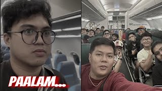 Pauwi na sa Manila..