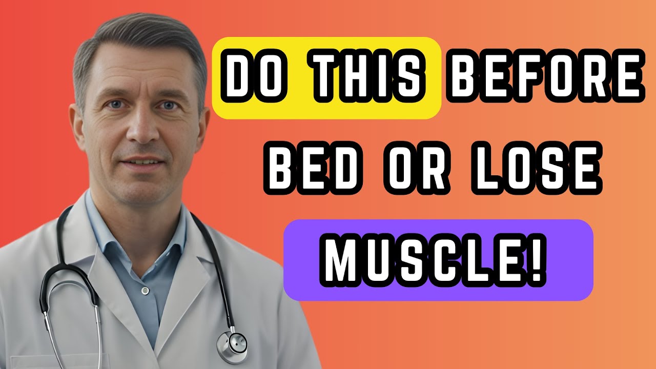 Seniors: Do THIS Before Bed – Or Your Muscles Will Keep Disappearing | Dr. David Mercer