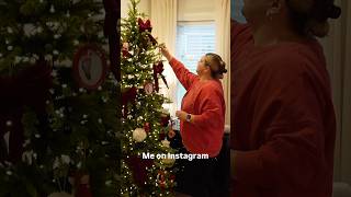 Instagram VS Reality 🎄